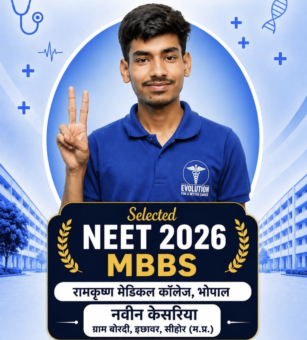 Evolution NEET Selected Student